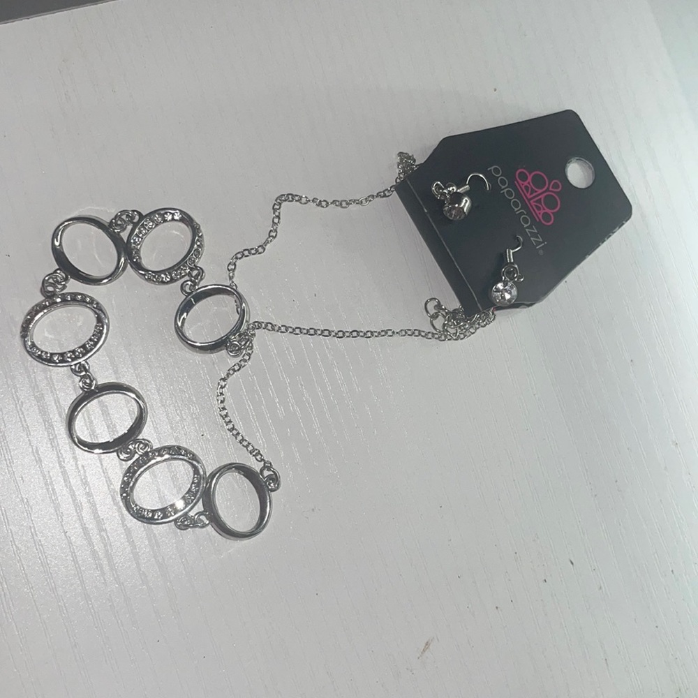 Necklace with earrings